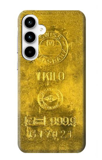 W2618 One Kilo Gold Bar Case Cover Custodia e Flip Case per Samsung Galaxy A35 5G