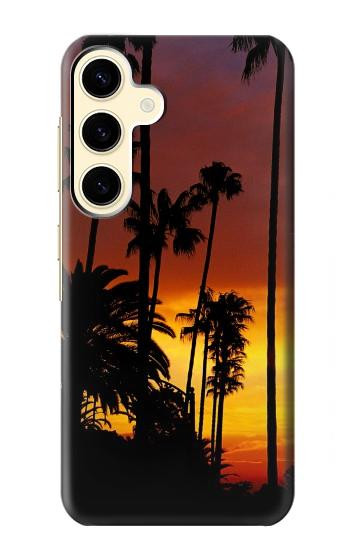 W2563 California Sunrise Case Cover Custodia e Flip Case per Samsung Galaxy S24