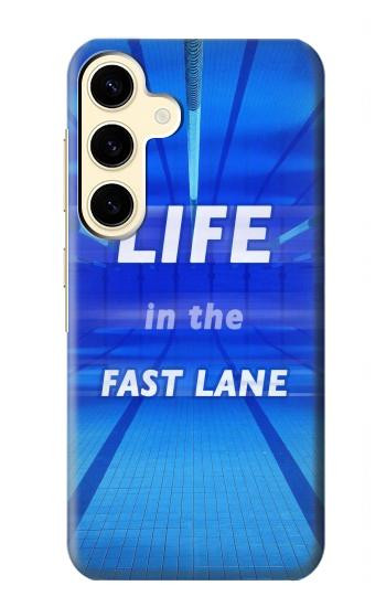 W3136 Life in the Fast Lane Swimming Pool Case Cover Custodia e Flip Case per Samsung Galaxy S24
