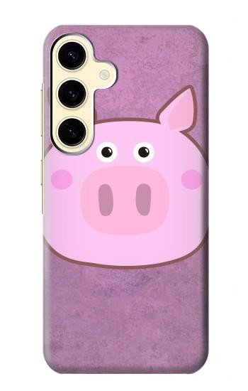 W3269 Pig Cartoon Case Cover Custodia e Flip Case per Samsung Galaxy S24