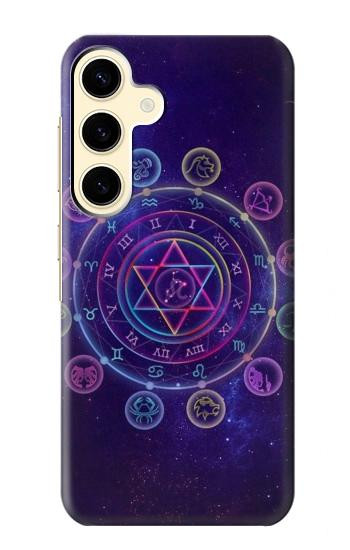 W3461 Zodiac Case Cover Custodia e Flip Case per Samsung Galaxy S24 W3461 Zodiac Case Cover Custodia e Flip Case per Samsung Galaxy S24