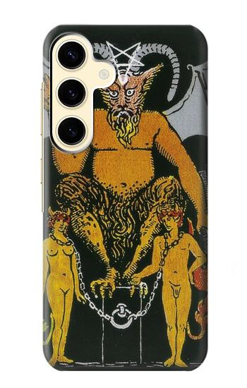 W3740 Tarot Card The Devil Case Cover Custodia e Flip Case per Samsung Galaxy S24