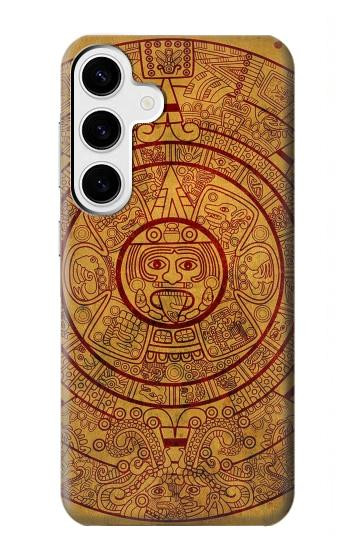 W0692 Mayan Calendar Case Cover Custodia e Flip Case per Samsung Galaxy S24 Plus