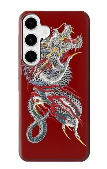 W2104 Yakuza Dragon Tattoo Case Cover Custodia e Flip Case per Samsung Galaxy S24 Plus