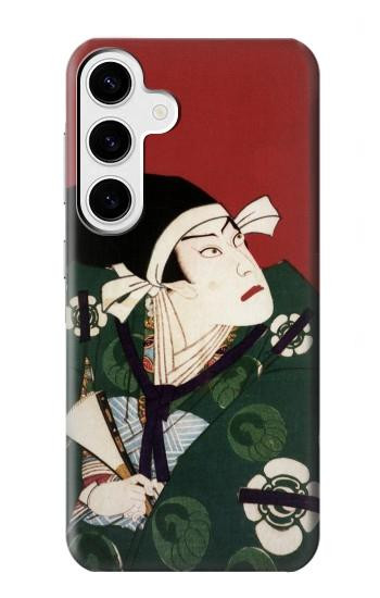 W2498 Japan Art Toyohara Kunichika Case Cover Custodia e Flip Case per Samsung Galaxy S24 Plus