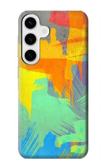 W3423 Brush Stroke Case Cover Custodia e Flip Case per Samsung Galaxy S24 Plus