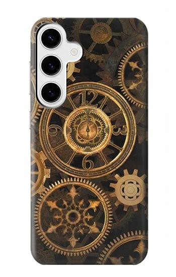 W3442 Clock Gear Case Cover Custodia e Flip Case per Samsung Galaxy S24 Plus