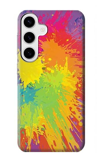 W3675 Color Splash Case Cover Custodia e Flip Case per Samsung Galaxy S24 Plus