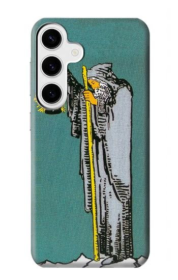 W3741 Tarot Card The Hermit Case Cover Custodia e Flip Case per Samsung Galaxy S24 Plus