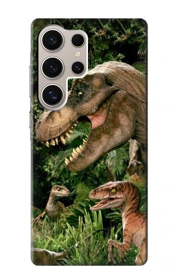 W1452 Trex Raptor Dinosaur Case Cover Custodia e Flip Case per Samsung Galaxy S24 Ultra W1452 Trex Raptor Dinosaur Case Cover Custodia e Flip Case per Samsung Galaxy S24 Ultra