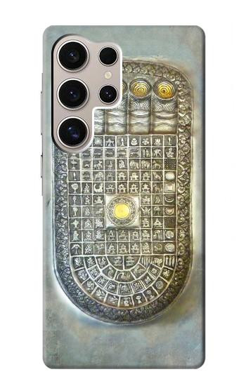 W1484 Buddha Footprint Case Cover Custodia e Flip Case per Samsung Galaxy S24 Ultra