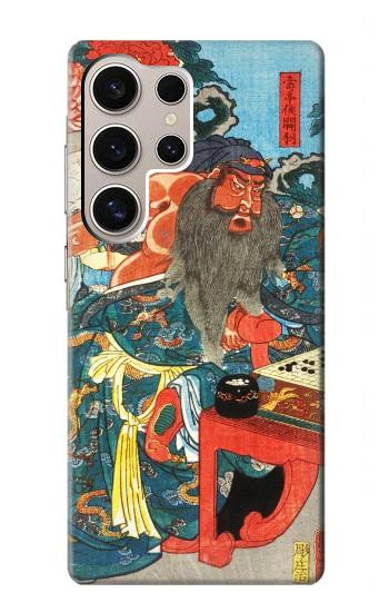 W1826 Utagawa Kuniyoshi Guan Yu Case Cover Custodia e Flip Case per Samsung Galaxy S24 Ultra