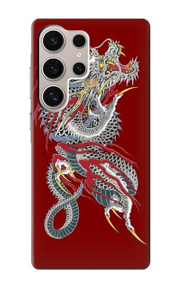 W2104 Yakuza Dragon Tattoo Case Cover Custodia e Flip Case per Samsung Galaxy S24 Ultra
