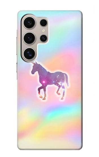 W3203 Rainbow Unicorn Case Cover Custodia e Flip Case per Samsung Galaxy S24 Ultra