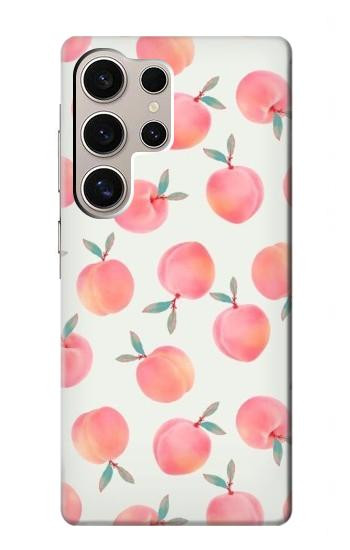 W3503 Peach Case Cover Custodia e Flip Case per Samsung Galaxy S24 Ultra