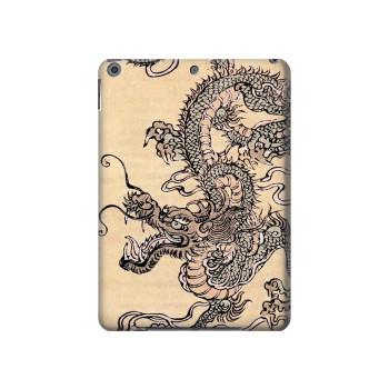 W0318 Antique Dragon Tablet Case Cover Custodia per iPad 10.2 (2021,2020,2019), iPad 9 8 7