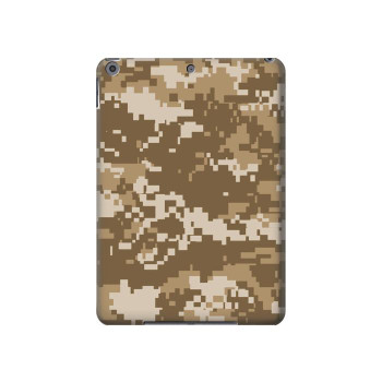 W3294 Army Desert Tan Coyote Camo Camouflage Tablet Case Cover Custodia per iPad 10.2 (2021,2020,2019), iPad 9 8 7