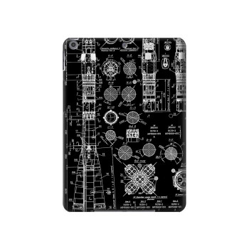 W3436 Apollo Blue Print Tablet Case Cover Custodia per iPad 10.2 (2021,2020,2019), iPad 9 8 7