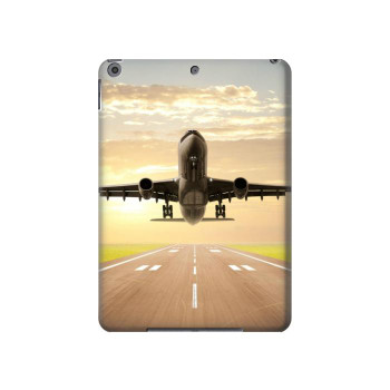 W3837 Airplane Take off Sunrise Tablet Case Cover Custodia per iPad 10.2 (2021,2020,2019), iPad 9 8 7