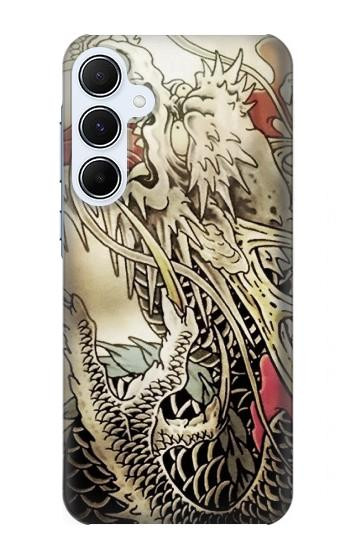 W0122 Yakuza Tattoo Case Cover Custodia e Flip Case per Samsung Galaxy A55 5G
