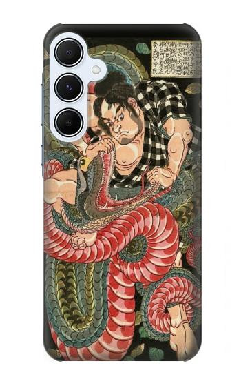 W2469 108 Heroes of Suikoden Saginoike Heikuro Case Cover Custodia e Flip Case per Samsung Galaxy A55 5G