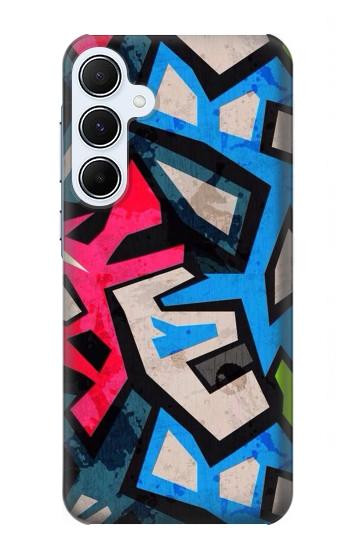 W3445 Graffiti Street Art Case Cover Custodia e Flip Case per Samsung Galaxy A55 5G