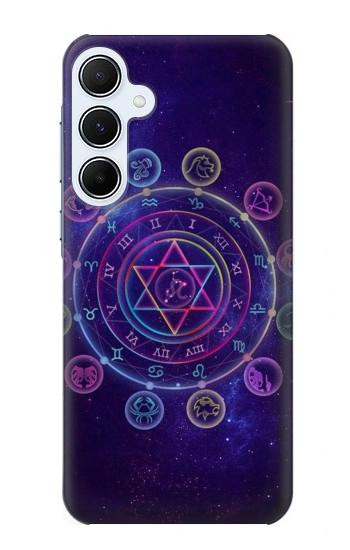 W3461 Zodiac Case Cover Custodia e Flip Case per Samsung Galaxy A55 5G
