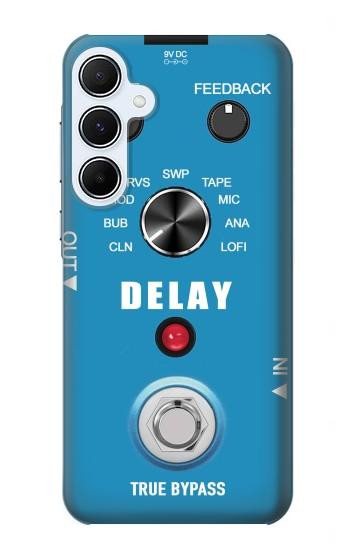 W3962 Guitar Analog Delay Graphic Case Cover Custodia e Flip Case per Samsung Galaxy A55 5G