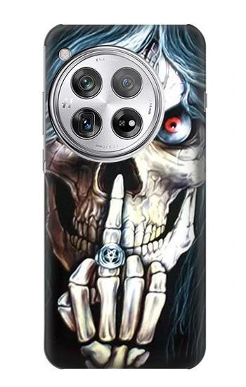 W0222 Skull Pentagram Case Cover Custodia e Flip Case per OnePlus 12