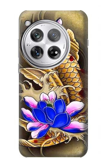 W1604 Carp Koi Fish Japanese Tattoo Case Cover Custodia e Flip Case per OnePlus 12