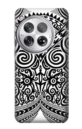 W1655 Maori Tattoo Case Cover Custodia e Flip Case per OnePlus 12