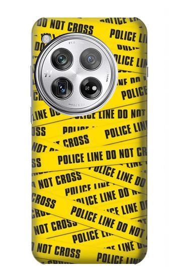 W2088 Police Line Do Not Cross Case Cover Custodia e Flip Case per OnePlus 12