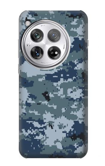 W2346 Navy Camo Camouflage Graphic Case Cover Custodia e Flip Case per OnePlus 12