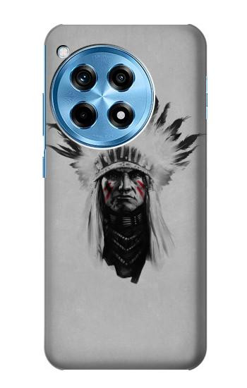 W0451 Indian Chief Case Cover Custodia e Flip Case per OnePlus 12R