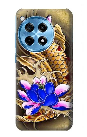 W1604 Carp Koi Fish Japanese Tattoo Case Cover Custodia e Flip Case per OnePlus 12R