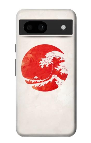 W3237 Waves Japan Flag Case Cover Custodia e Flip Case per Google Pixel 8a