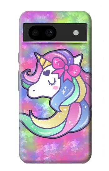 W3264 Pastel Unicorn Case Cover Custodia e Flip Case per Google Pixel 8a