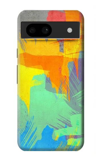 W3423 Brush Stroke Case Cover Custodia e Flip Case per Google Pixel 8a