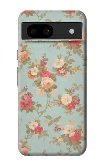 W3910 Vintage Rose Case Cover Custodia e Flip Case per Google Pixel 8a