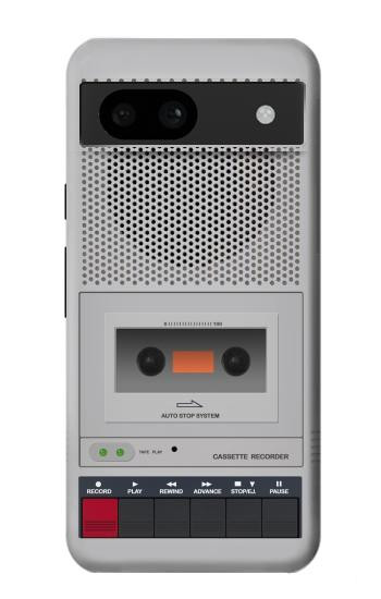 W3953 Vintage Cassette Player Graphic Case Cover Custodia e Flip Case per Google Pixel 8a