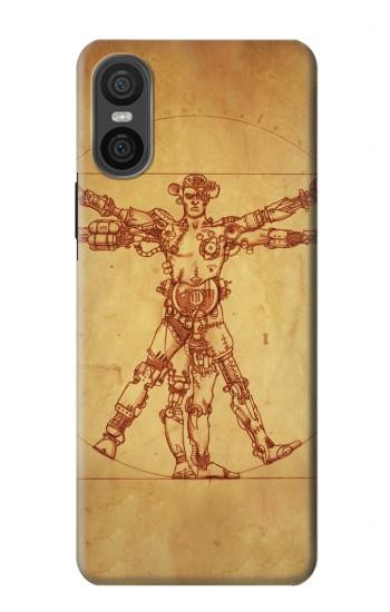 W1682 Steampunk Frankenstein Case Cover Custodia e Flip Case per Sony Xperia 10 VI