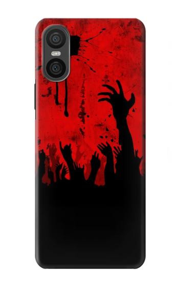 W2458 Zombie Hands Case Cover Custodia e Flip Case per Sony Xperia 10 VI W2458 Zombie Hands Case Cover Custodia e Flip Case per Sony Xperia 10 VI