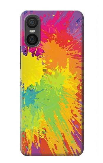 W3675 Color Splash Case Cover Custodia e Flip Case per Sony Xperia 10 VI