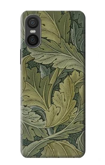 W3790 William Morris Acanthus Leaves Case Cover Custodia e Flip Case per Sony Xperia 10 VI