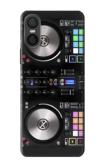 W3931 DJ Mixer Graphic Paint Case Cover Custodia e Flip Case per Sony Xperia 10 VI