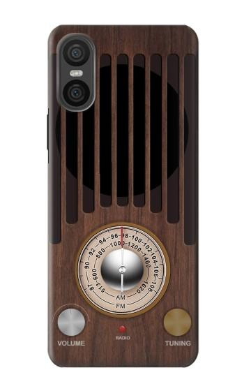 W3935 FM AM Radio Tuner Graphic Case Cover Custodia e Flip Case per Sony Xperia 10 VI