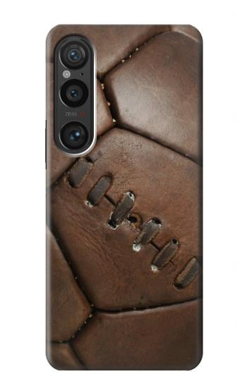 W2661 Leather Soccer Football Graphic Case Cover Custodia e Flip Case per Sony Xperia 1 VI