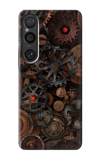 W3884 Steampunk Mechanical Gears Case Cover Custodia e Flip Case per Sony Xperia 1 VI