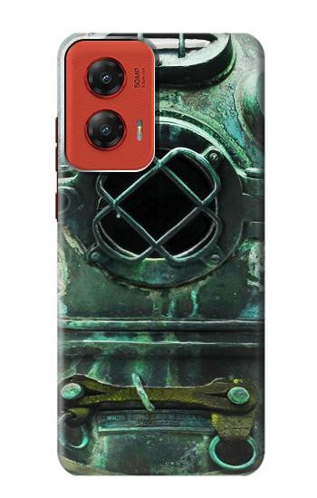 W2632 Antique Vintage Deep Sea Diver Helmet Case Cover Custodia e Flip Case per Motorola Moto G Stylus 5G (2024) W2632 Antique Vintage Deep Sea Diver Helmet Case Cover Custodia e Flip Case per Motorola Moto G Stylus 5G (2024)