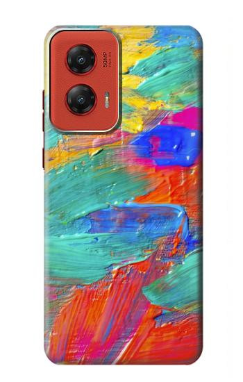 W2942 Brush Stroke Painting Case Cover Custodia e Flip Case per Motorola Moto G Stylus 5G (2024)